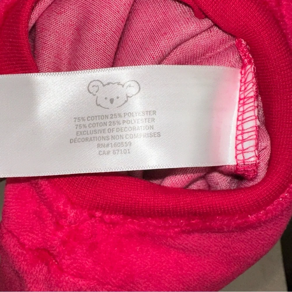 Koala Baby Girls 0-3 Months Red Berry Rouge Baby Girl Reindeer Footie Romper NWT